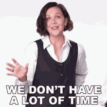 We Dont Have A Lot Of Time Maggie Gyllenhaal GIF - We Dont Have A Lot Of Time Maggie Gyllenhaal The Lost Daughter GIFs
