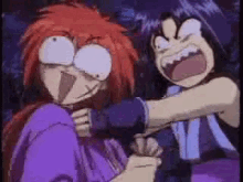 Rurouni Kenshin Choke GIF - Rurouni Kenshin Choke Angry GIFs