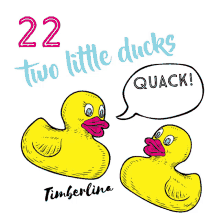 ducks timberlina bingo quack two little ducks