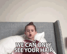 We Can Only See Your Hair Claire Crosby GIF - We Can Only See Your Hair Claire Crosby The Crosbys GIFs