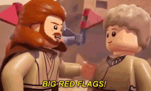 Big Red Flags Star Wars GIF - Big Red Flags Star Wars Lego GIFs