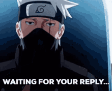 Kakashi Kakashi Hatake GIF - Kakashi Kakashi Hatake Waiting For You GIFs