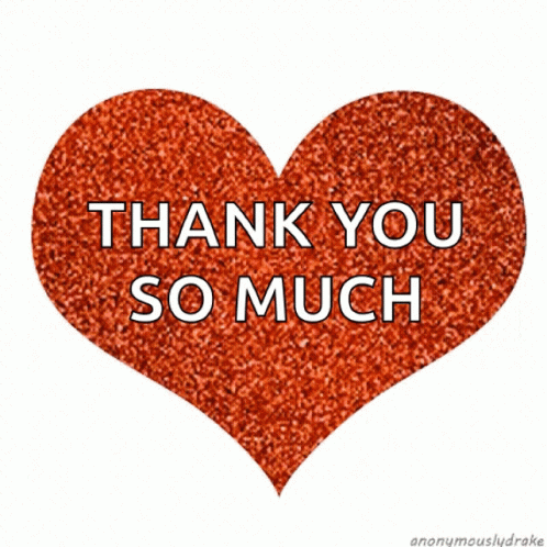 Thank You Glitter Gif Thank You Glitter Heart Discover Share Gifs