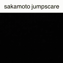 Sakamoto Nichijou GIF - Sakamoto Nichijou Jumpscare GIFs