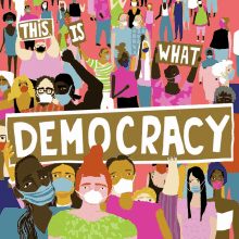 This Is What Democracy Looks Like Vote GIF - This Is What Democracy Looks Like Democracy Vote GIFs