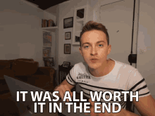 It Was All Worth It In The End Damon Dominique GIF - It Was All Worth It In The End Damon Dominique Worthwhile GIFs