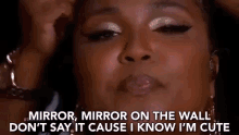 Mirror Mirror Dont Say It GIF - Mirror Mirror Dont Say It I Know GIFs