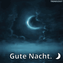 Gute Nacht Mond GIF - Gute Nacht Mond Sterne GIFs