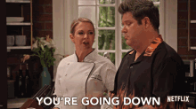 You Are Going Down Melissa Joan Hart GIF - You Are Going Down Melissa Joan Hart Sean Austin GIFs