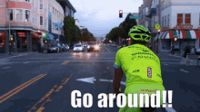 Go Around Bicycle GIF - Go Around Bicycle Signal GIFs