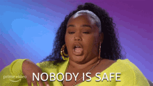 Nobody Is Safe Asia GIF - Nobody Is Safe Asia Lizzos Watch Out For The Big Grrrls GIFs