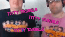 titty tassels shake shake it defending the game dtg