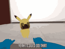 Yeah I Could Do That Pikachu GIF - Yeah I Could Do That Pikachu Sure GIFs