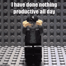 Lego Ive Done Nothing Productive All Day GIF - Lego Ive Done Nothing Productive All Day Donenothing GIFs