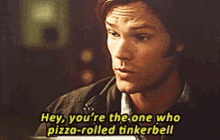Supernatural Tinkerbell GIF - Supernatural Tinkerbell Pizza Rolled GIFs
