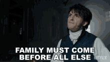 Family Must Come Before All Else Anthony Bridgerton GIF - Family Must Come Before All Else Anthony Bridgerton Jonathan Bailey GIFs