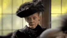 Done GIF - Maggie Smith Downtown Abby Done GIFs