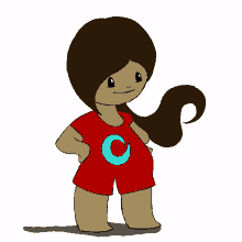 girl drawing cute smile animated girl drawing cute smile animated
