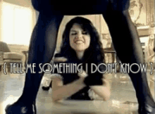 Selena Omg GIF - Selena Omg Tell Me Something I Dont Know GIFs