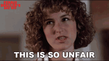 This Is So Unfair Jeanie Bueller GIF - This Is So Unfair Jeanie Bueller Jennifer Grey GIFs
