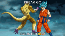 Freak Gc Counter GIF - Freak Gc Counter Goku GIFs