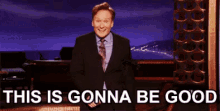 I'M Listening GIF - This Is Gonna Be Good Listening Conan O Brien GIFs