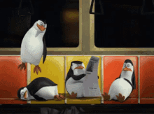 Penguins Of Madagascar Train GIF - Penguins Of Madagascar Train Subway GIFs