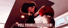 Edna Mode The Incredibles GIF - Edna Mode The Incredibles Get It Together GIFs
