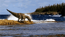 Allosaurus Dinosaur GIF - Allosaurus Dinosaur Sea GIFs