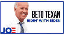 Joe Biden Texans For Joe GIF - Joe Biden Texans For Joe Beto Texan GIFs