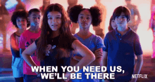 When You Need Us We Will Be There GIF - When You Need Us We Will Be There Missy Moreno GIFs