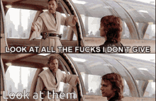 Star Wars Look At All The Fucks I Dont Give GIF - Star Wars Look At All The Fucks I Dont Give Looking For Them GIFs