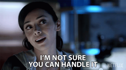 Im Not Sure You Can Handle It Ella Lopez GIF - Im Not Sure You Can Handle It Ella Lopez Aimee Garcia GIFs