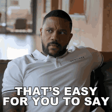 Thats Easy For You To Say Malik Wright GIF - Thats Easy For You To Say Malik Wright The Game GIFs