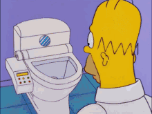 Simpsons Japan GIF - Simpsons Japan Bidet GIFs