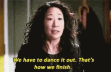 Greys Anatomy Dance It Out GIF - Greys Anatomy Dance It Out Cristina Yang GIFs