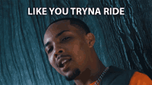 Like You Tryna Ride G Herbo GIF - Like You Tryna Ride G Herbo Stress Relief GIFs