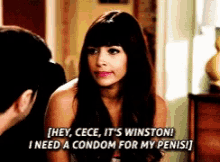 Cece I Need Condom GIF - Cece I Need Condom New Girl GIFs