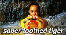 Saber Toothed Tiger Its Morphin Time GIF - Saber Toothed Tiger Its Morphin Time Yellow Power Ranger GIFs