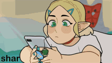 Zelda Texting GIF - Zelda Texting Zexting GIFs