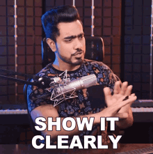 Show It Clearly Unmesh Dinda GIF - Show It Clearly Unmesh Dinda Piximperfect GIFs