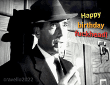 Happy Birthday Humphrey Bogart GIF - Happy Birthday Humphrey Bogart Bogart Birthday Gif GIFs