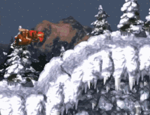 Donkey Kong Country Snow Barrel Blast GIF - Donkey Kong Country Snow Barrel Blast Super Nintendo GIFs