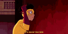 Teen Titans Kid Flash GIF - Teen Titans Kid Flash Its Never Too Late GIFs