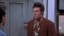 Cosmo Kramer Seinfeld GIF - Cosmo Kramer Seinfeld I Dont Like Her GIFs