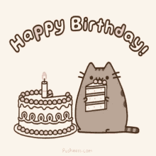 Happy Birthday Cat GIF - Happy Birthday Cat GIFs