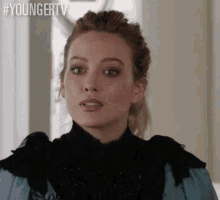 Sip GIF - Hilary Duff Kelsey Peters Sipping GIFs