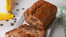 Bread Loaf Chocolate Chips GIF - Bread Loaf Chocolate Chips Chocolate Bread GIFs