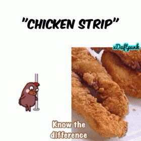 Fried Chicken,Chicken Strip,Jokes,Lunch,gif,animated gif,gifs,meme. 