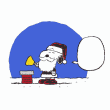 woof woof woof snoopy ringing the bell ho ho ho christmas spirit woof woof woof snoopy ringing the bell ho ho ho christmas spirit